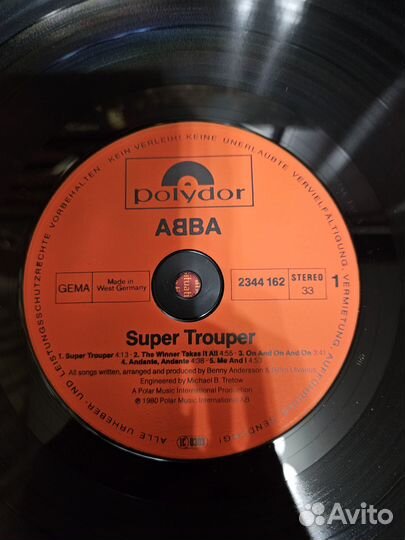 Abba – Super Trouper