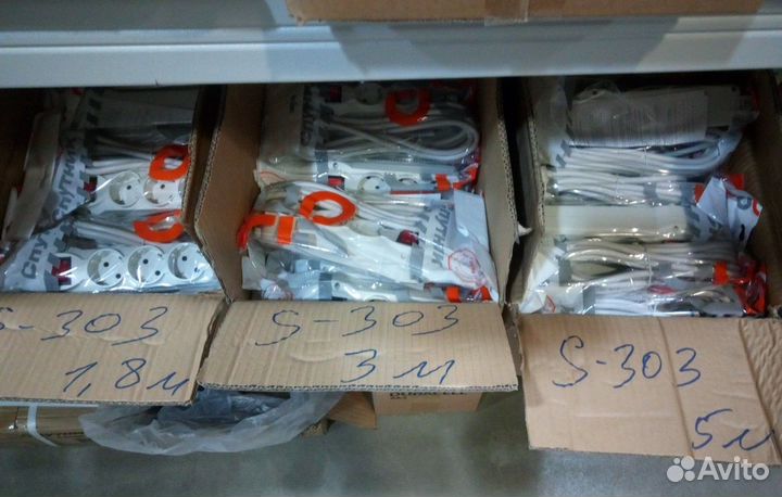 Сетевой удлинитель Спутник новый (электрический)