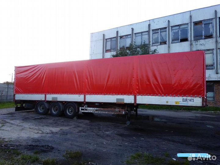 Штора, крыша, тент на полуприцеп