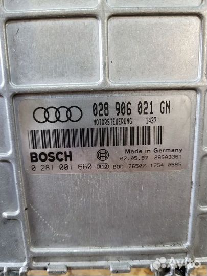 Блок управления двигателем Audi A6 C5 (1997—2001)