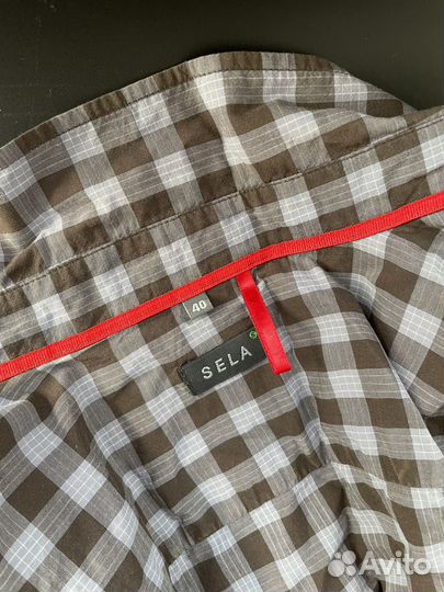 Клетчатая Рубашка sela