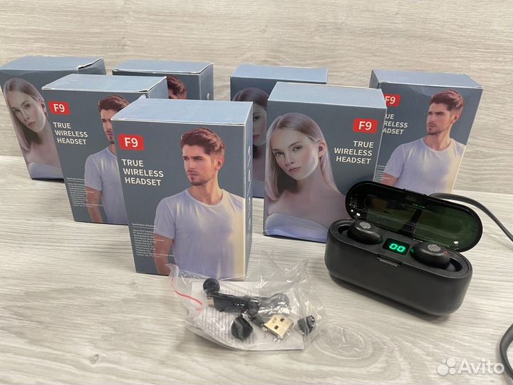 Беспроводные TWS наушники F9