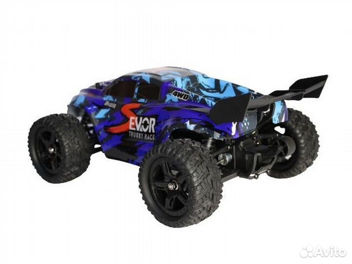 RH1661V2-blue Радиоуправляемая трагги Remo Hobby S