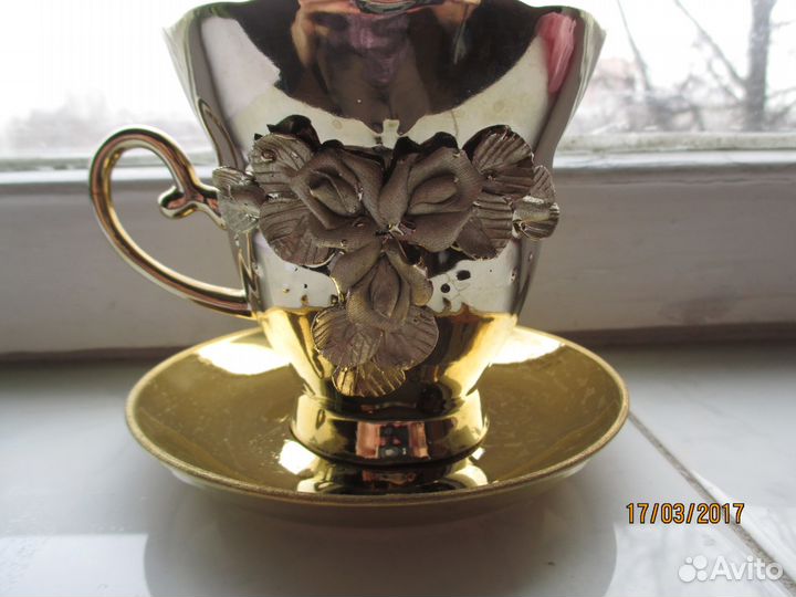 Чашка с блюдцем