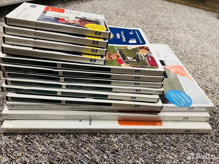 Фотобумага HP Premium 10x15, A4 и A3