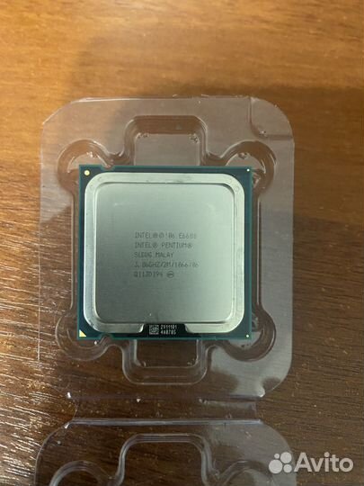 Процессор intel E6600 3.06 GHZ сокет LGA775