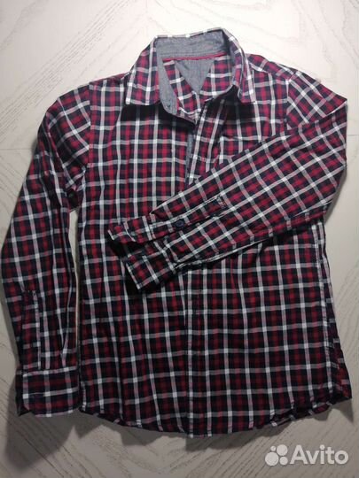 Для мальчика рубашка клетка