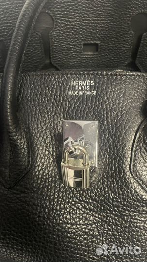 Сумка hermes birkin 35 черная