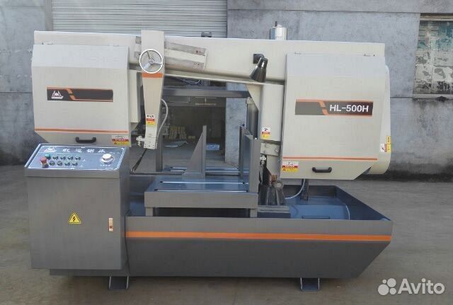 Ленточно-пильный станок колонного типа