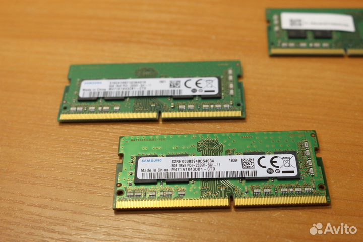 Модуль памяти Samsung 8Гб DDR4 2666Мгц