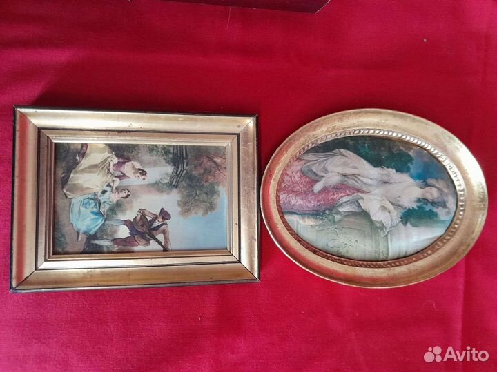 Миниатюрные картины в стиле шелкографии