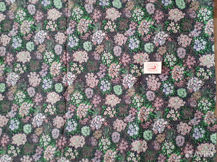 Отрез ткани штапель, бязь, ситец времен СССР