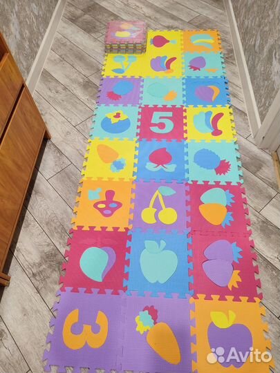 Детский коврик пазл