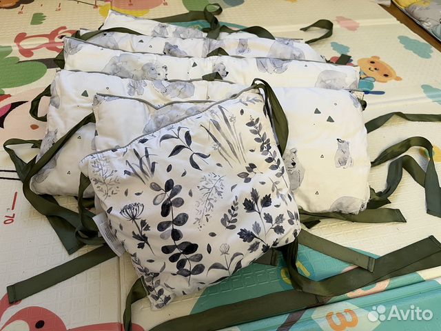 Бортики в детскую кроватку