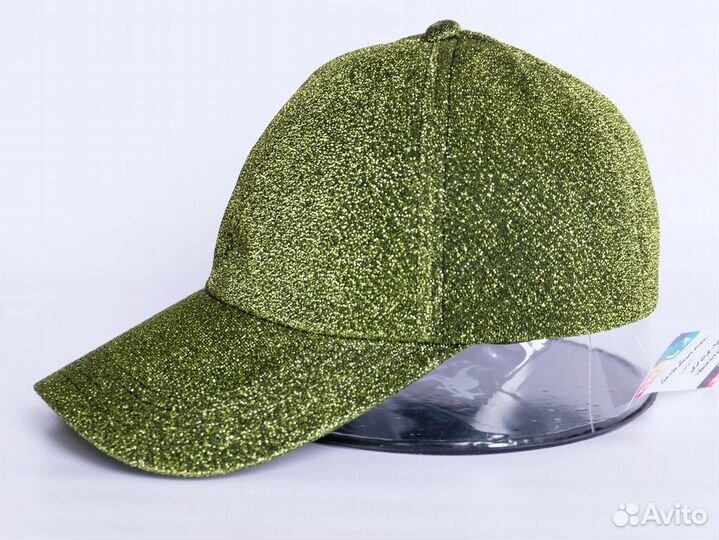 Бейсболка, зеленый перламутр