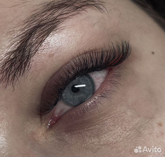 Наращивание ресниц на дому