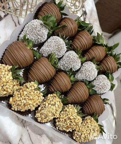 Клубника в шоколаде