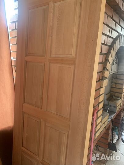 Двери из бука массив