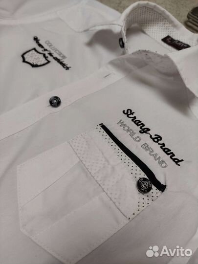 Рубашка на мальчика 128 размер