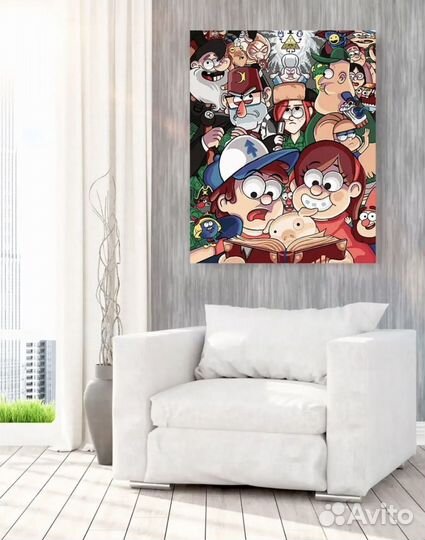 Картина по номерам новая