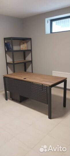 Стеллажи металлический чёрный