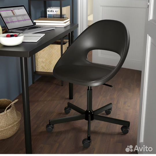 Офисный стул кресло компьютерное икеа Лобергет
