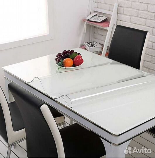 Силиконовая скатерть, гибкое стекло, мягкое стекло