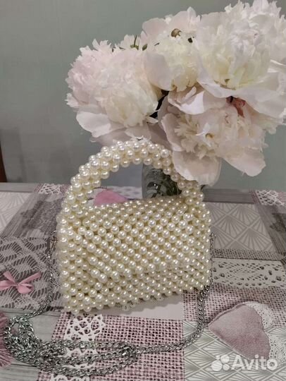 Сумка женская из бусин