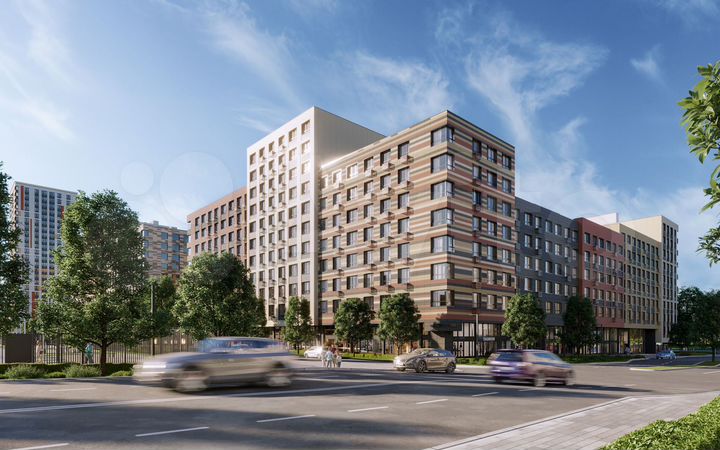 2-к. квартира, 66,3 м², 4/15 эт.