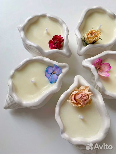 Массажные свечи из воска ручная работа