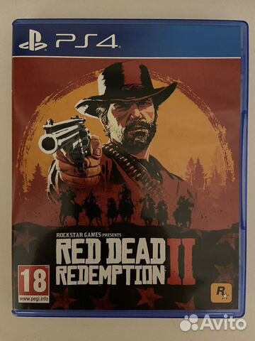 Red ded redemption 2 ps4 диск