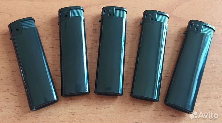 Зажигалка пьезо черная black оптом