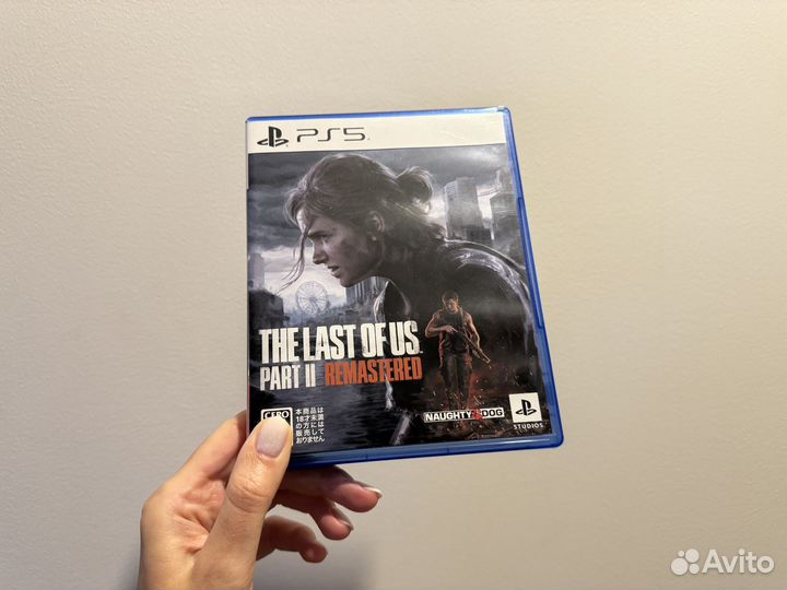 The last of us part 2 PS5 диск