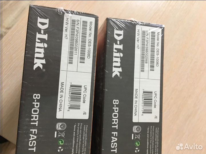 Коммутатор с 8 портами