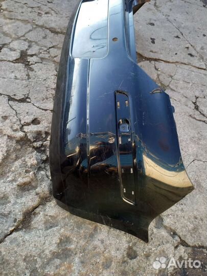 Задний бампер Tiida C11 хетчбек