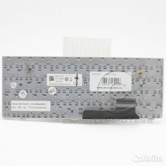 Клавиатура для Dell Mini 9 Inspiron 910 RU черный