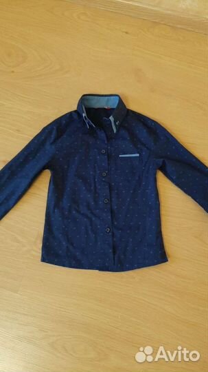 Рубашка новая на мальчика 122 см