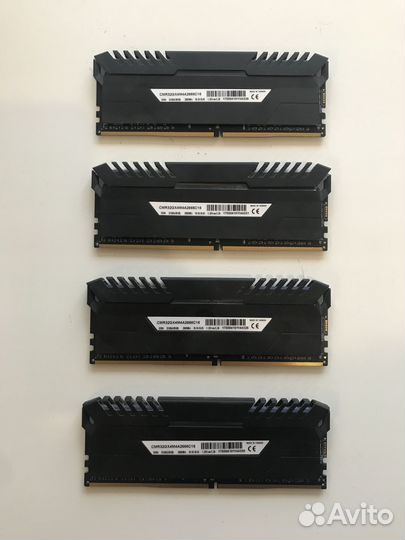 Оперативная память ddr4 32gb 2666 corsair