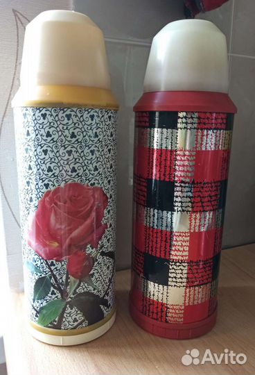 Фляжки, бидон (нерж.), термоса, графины, мясорубка