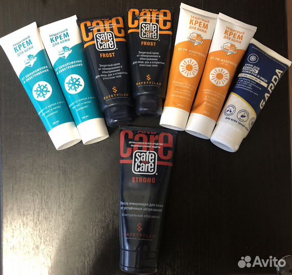 Крем для кожи рук и лица,паста очищающая для кожи