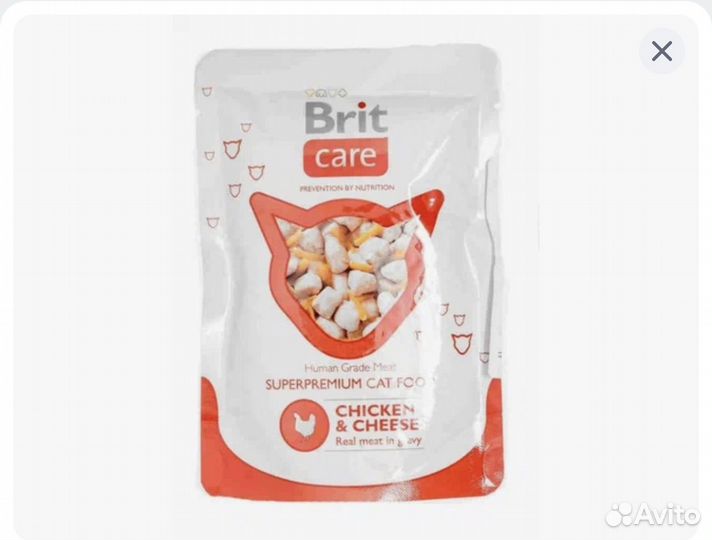 Брит влажный корм для кошек, 24 шт