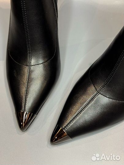 Ботильоны с металическом носом