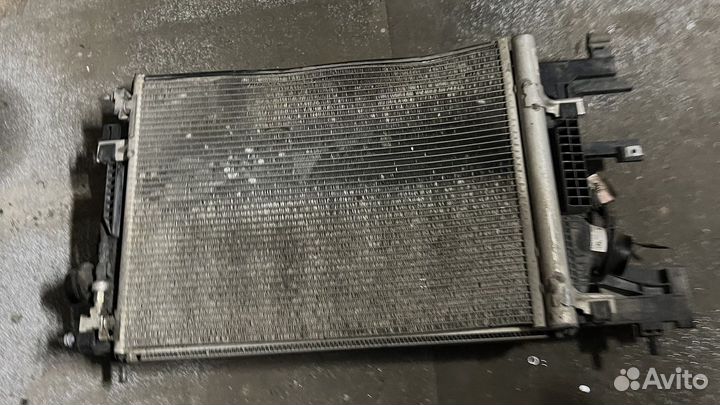 Кассета радиаторов opel astra j 1.4 Турбо механика