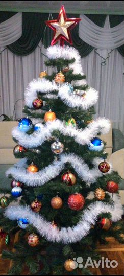 Елка искусственная 180 бу