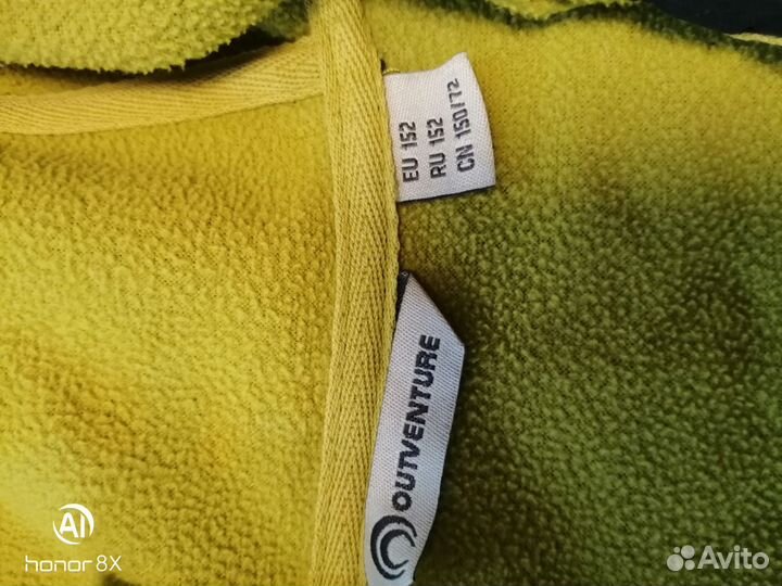 Ветровка на флисе softshell