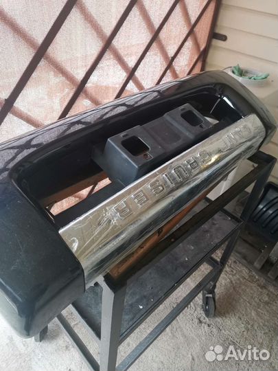 Защита бампера на внедорожник