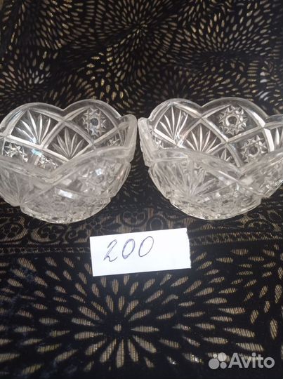 Хрустальная посуда СССР