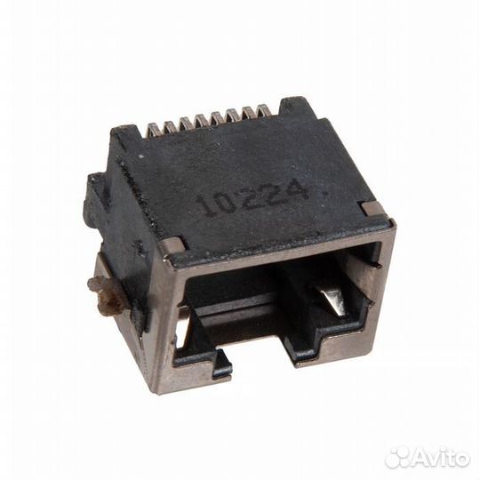 Разъем сетевой карты LAN для asus K72DR с разбора