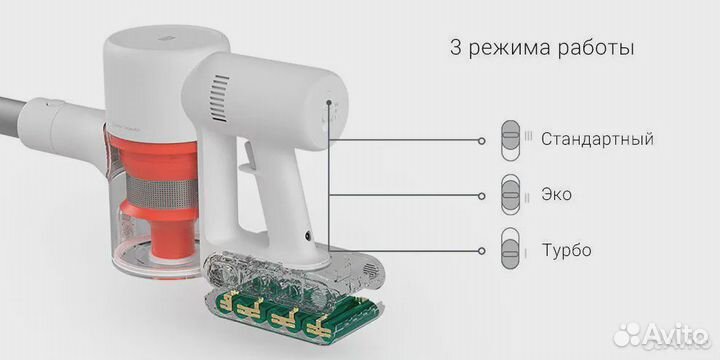 Мощный Xiaomi Cleaner G9+Зеркало -Гарантия,Доствка