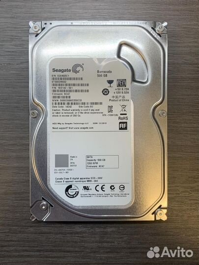 Seagate 500 гб Внутренний жесткий диск ST500DM002